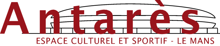 Logo Antarès Arena, espace culturel et sportif - Le Mans