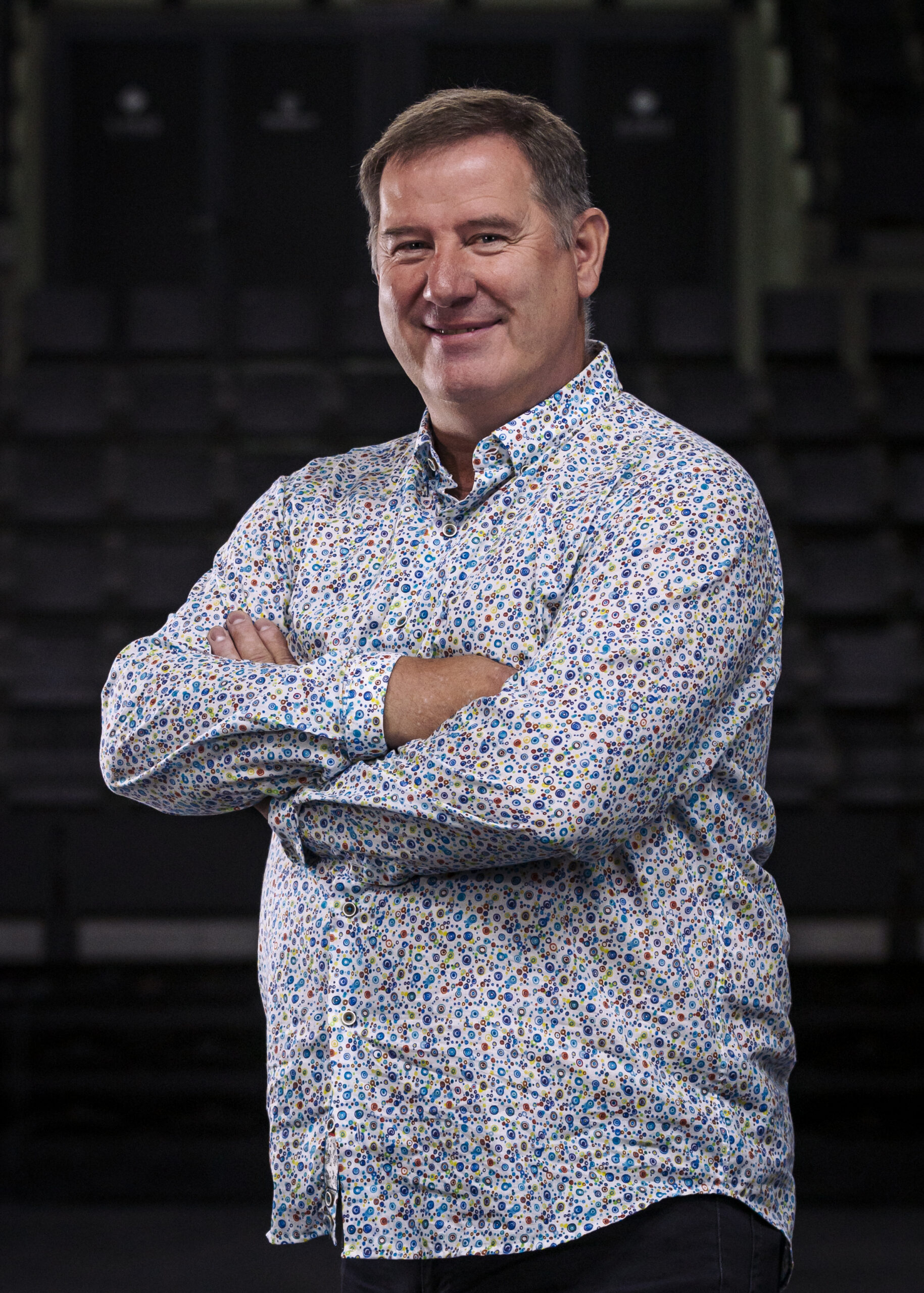 Photographie de Thierry Jankowski, directeur des Arènes de Metz