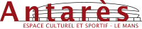 Logo Antarès Arena, espace culturel et sportif - Le Mans