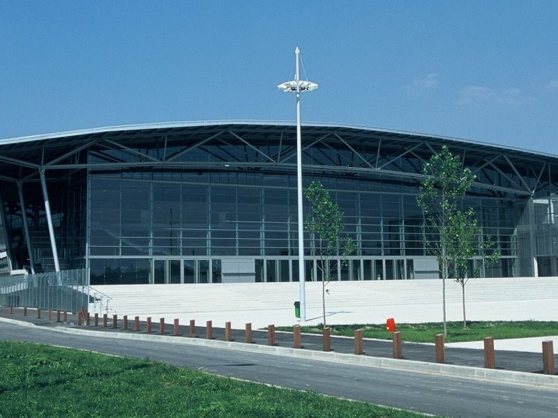 Photographie extérieur des Arènes de Metz
