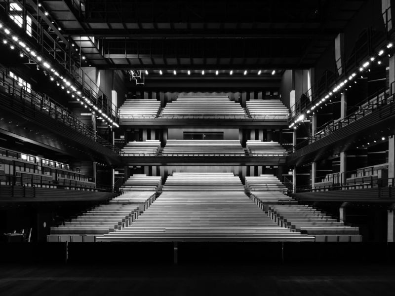 Photographie intérieur d'une salle de spectacle