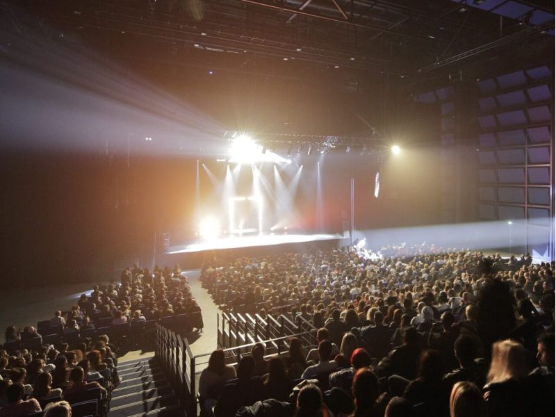 Photographie d'une salle, Le Carré Des Docks, Le Havre